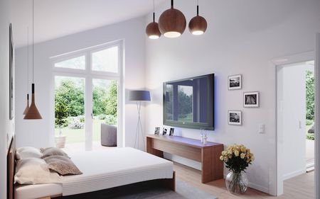 Hausidee_Scanhaus_SH147B_Schlafzimmer