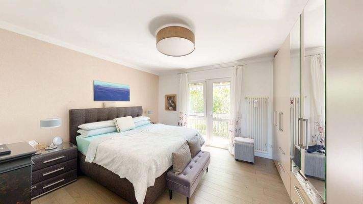 Betreiberwohnung 1.OG - Schlafzimmer