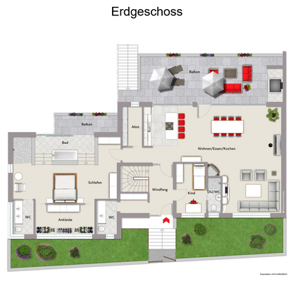 Grundriss Erdgeschoss