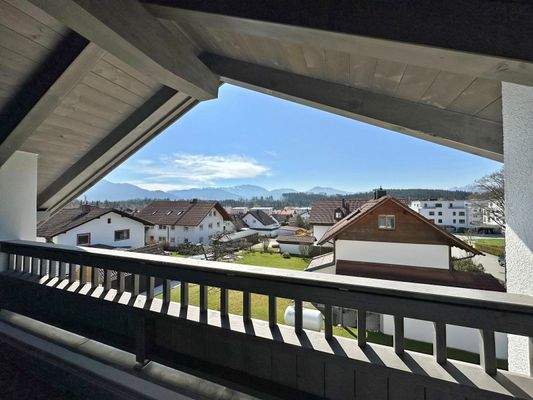 Herrlicher Ausblick aus dem Dachstudio