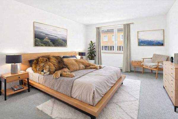 gemütliches Schlafzimmer