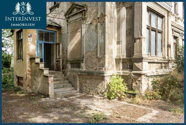 Seiten mit Treppen Eingang