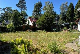 Blick auf das Grundstück