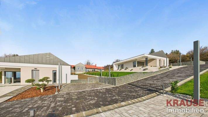 Außenansicht Häuser 1 + 3