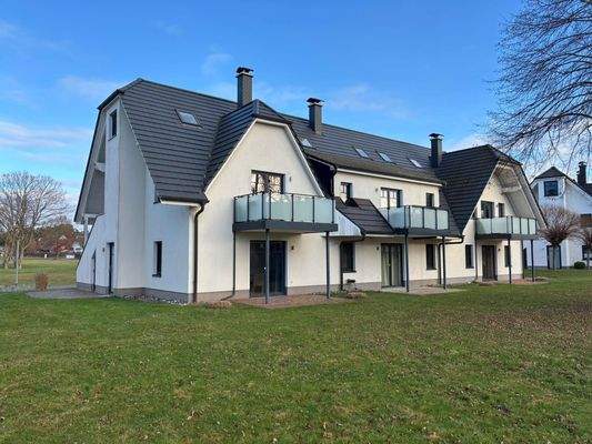 Rückansicht Ferienhaus