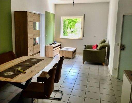 Erdgeschoss Wohnung 02 Wohn- und Essbereich