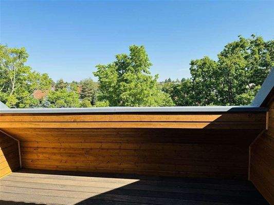 Blick von Dachterrasse