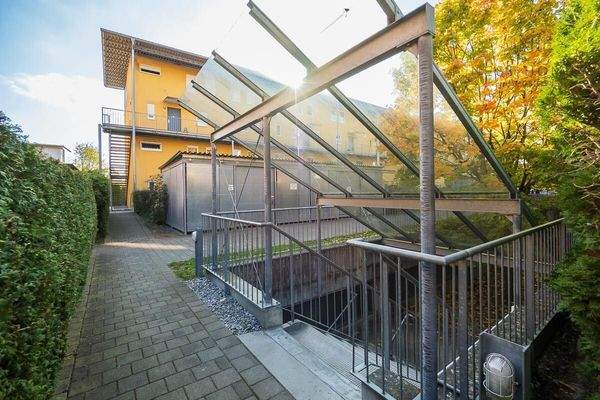 Zugang zur Tiefgarage