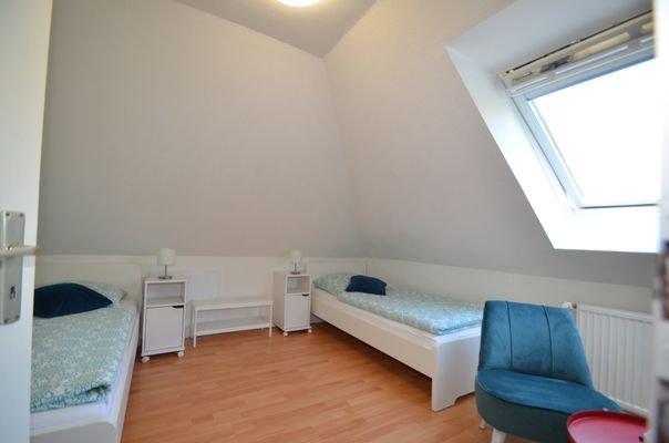 WE 4 Schlafzimmer mit 2 Betten