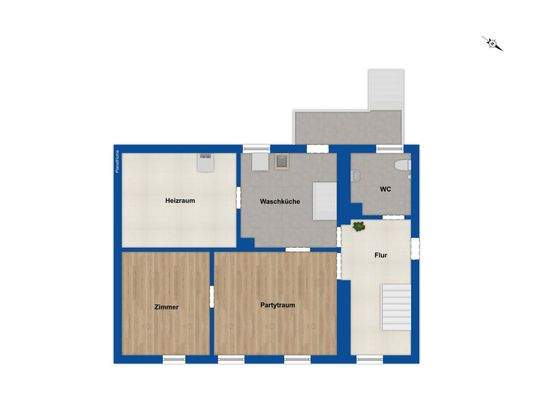 Grundriss - Kellergeschoss