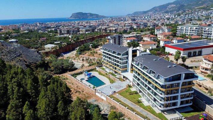 Luxury Apartments Intertwined with Nature in Alanya Antalya