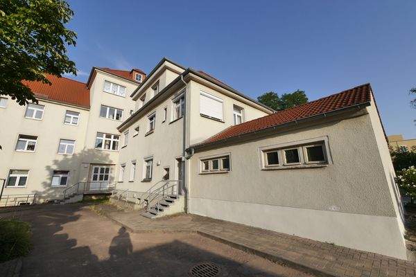 Innenhofseite eines Gebäudeteils