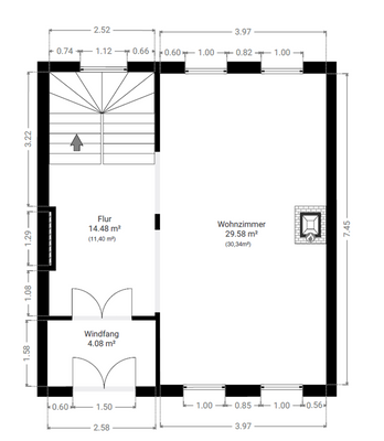 Grundriss Erdgeschoss