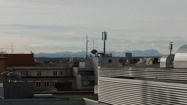 terrasse, blick nach süden