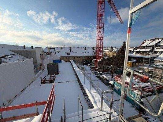 Schneeimpressionen vom Rohbau_Januar 2026