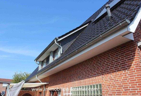 Sanierte Dachfläche, hier Südseite