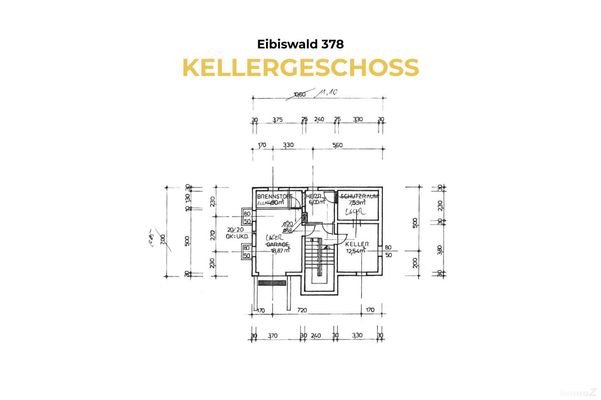 3 Eibiswald 378 - Grundriss KG
