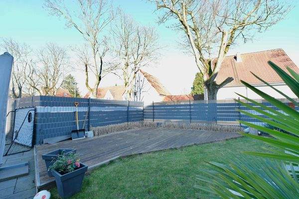 Südlich ausgerichtete Terrasse