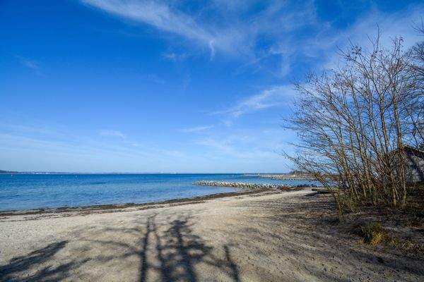 Blick auf Strand / Ostsee