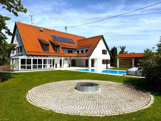 blickgeschützter Garten