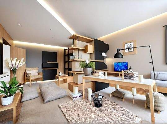 Wohnzimmer I Visualisierung