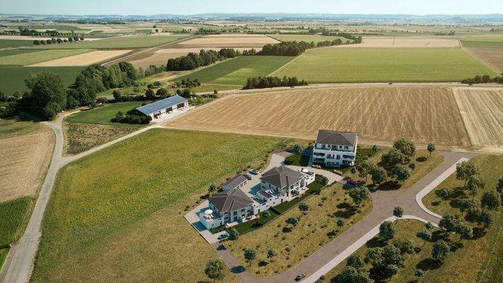 Bauprojekt Reimlingen Draufsicht