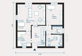 Grundriss Erdgeschoss