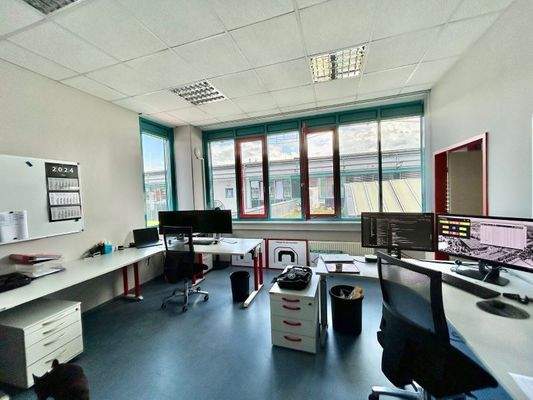 Blick in ein Büro