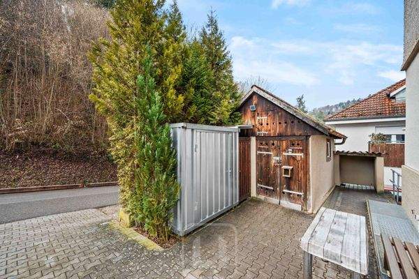 Geräteschuppen | Fahrradgarage