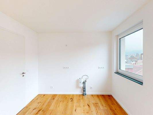 Platz für Ihre Einbauküche