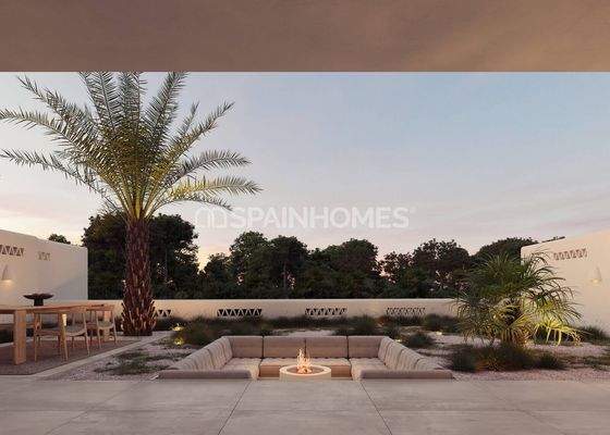 Modern 3-Bedroom Houses with Private Pool in Algorfa