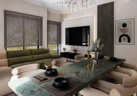 Elegant Flats in a Complex with Pool and Sauna in Alanya