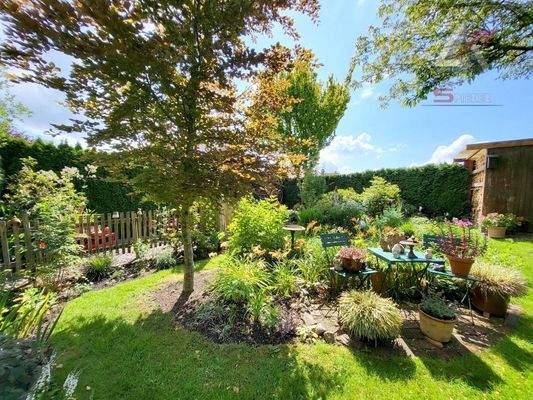 toll angelegter Garten