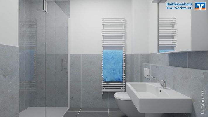 Visualisierung Whg. 7 Badezimmer