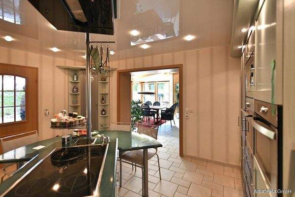 Küche Richtung Wintergarten
