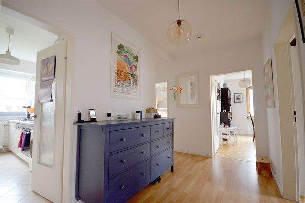 Großzügiger Empfang