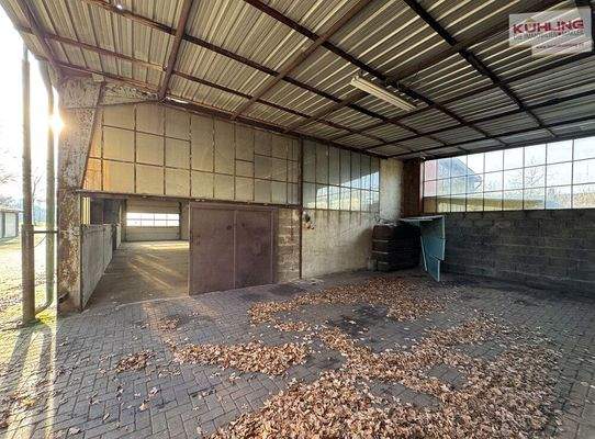 Überdachtes Aussenlager