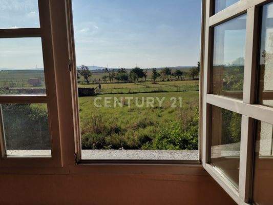 Blick aus dem Fenster Schlafzimmer