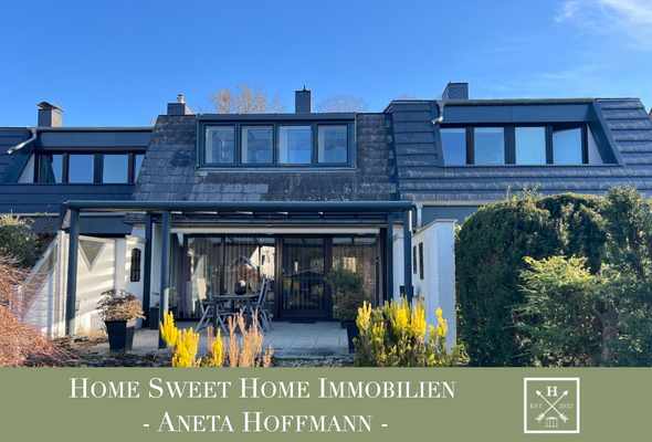 Hübsches Reihenmittelhaus mit schöner Gartenanlage