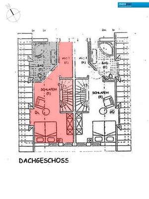 Grundriss Dachgeschoss