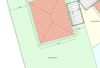 Lageplan mit Beispielhaus