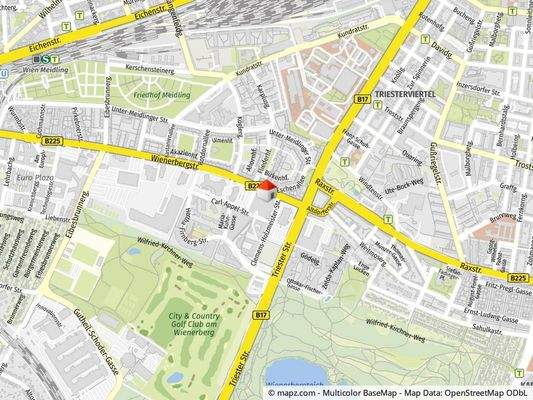 Geolyzer Kartenausschnitt