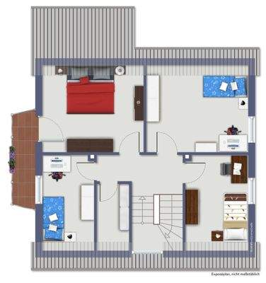 Grundriss Obergeschoss