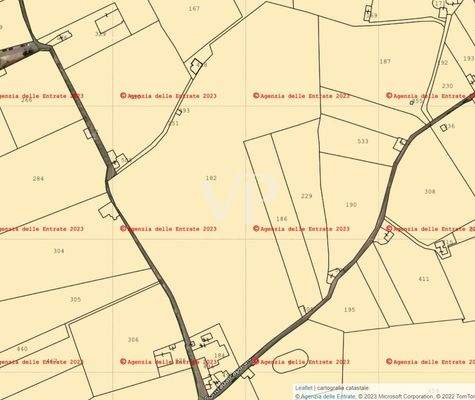 Estratto di mappa Chieppa