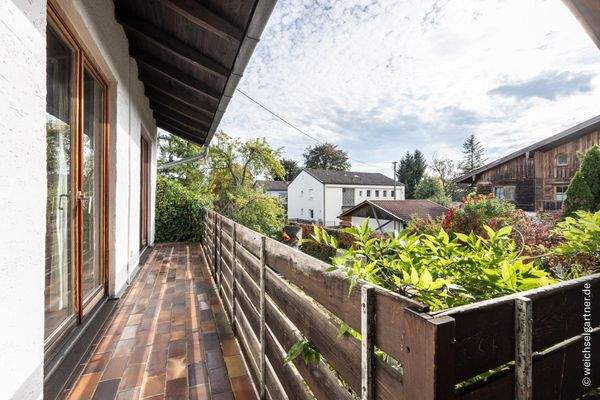 Balkon im Obergeschoss 