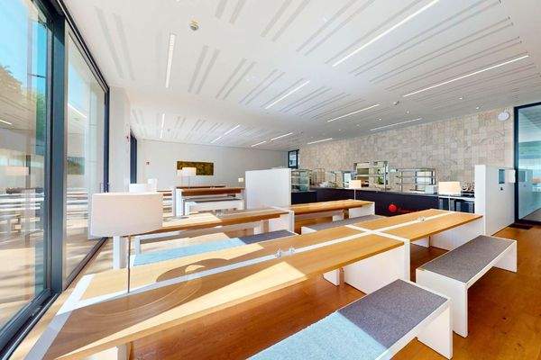 Zubuchbare Fläche: Kantine