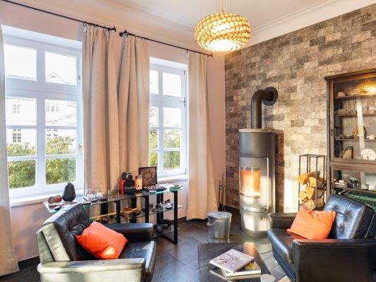 Gemütliches Kaminzimmer