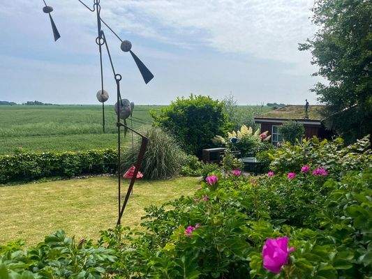 Gepflegtes grundstück mit Weitblick