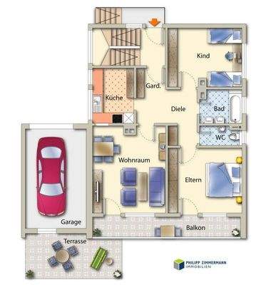 Grundriss Erdgeschoss