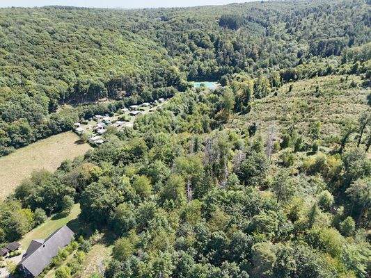 Blick Waldschwimmbad